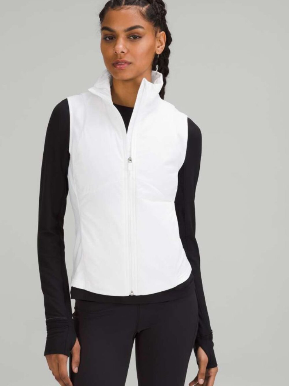 NWOT Lululemon Push Your Pace Vest in White